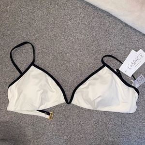 L space Helena bikini top